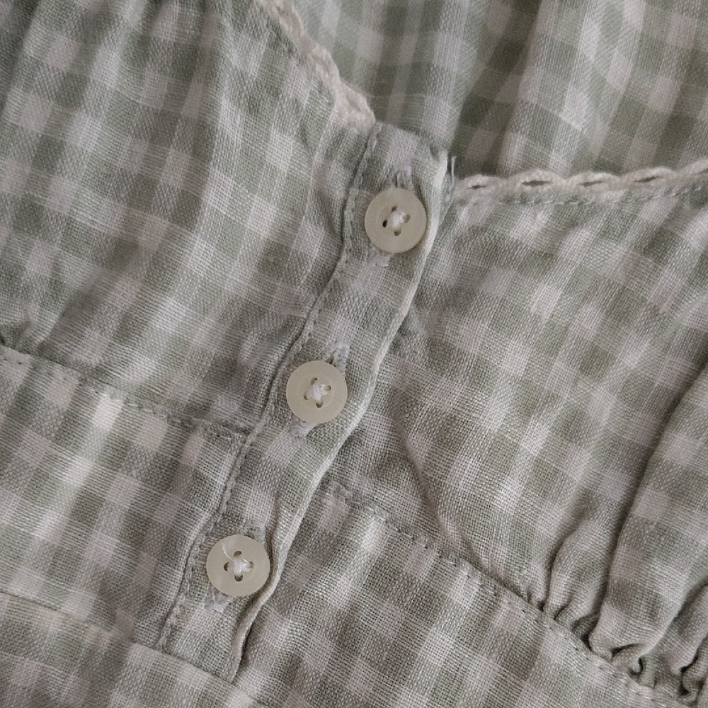 Brandy Melville Green Babydoll - Picture 3 of 4